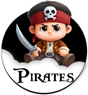 Artículos personalizados: Pirata Artículos personalizados: Pirata